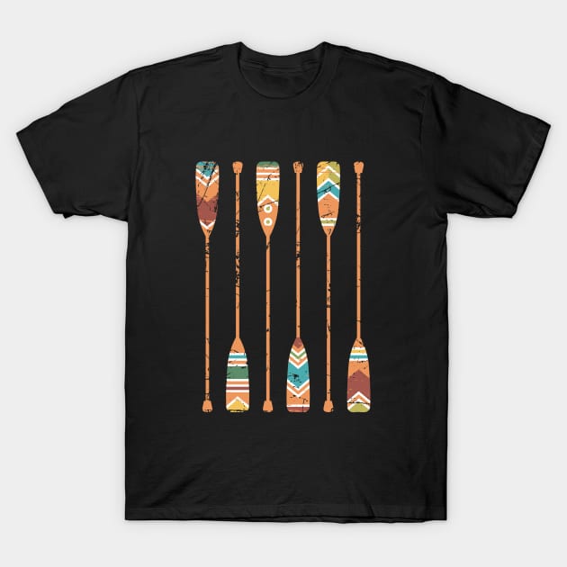 Rustic Oars T-Shirt by NeonSunset